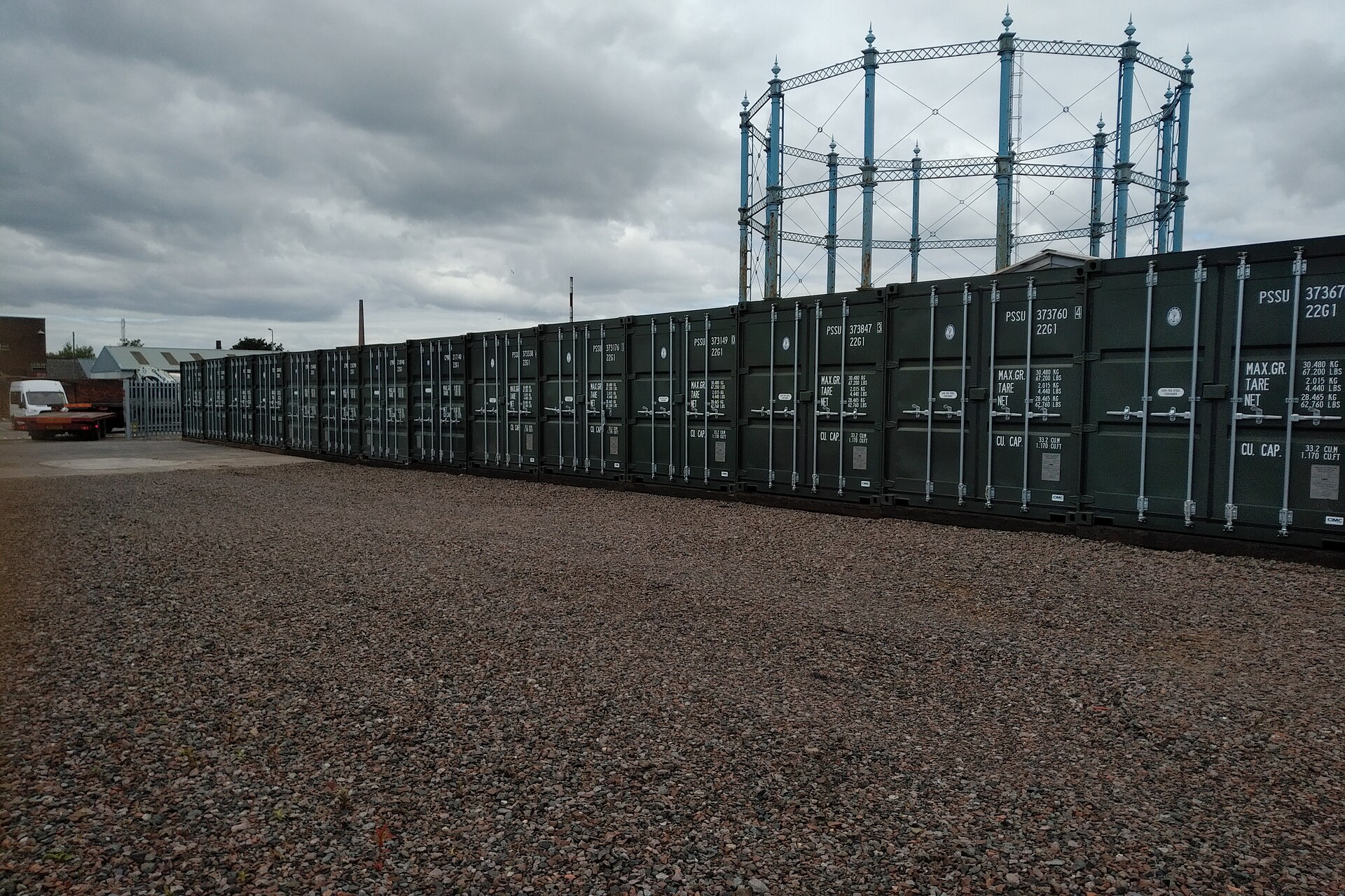 Union Electric Gas Holder St. Louis Missouri manufactured gas plant